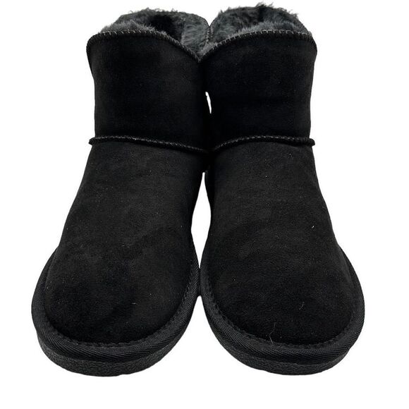 CUSHIONAIRE Women's pull on boot 8 BLACK - Picture 2 of 7